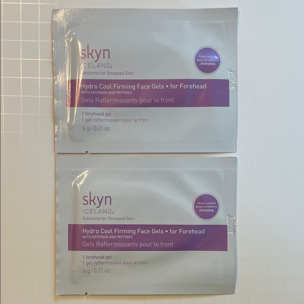 Skyn Iceland Hydro Cool Firming Face Gels
For Forehead